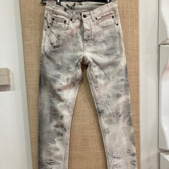 Rick Owens Denim - Rick Owens “dark shadow” DRKSHDW dyed effect jeans -  size 25 NWOT